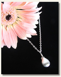 Win This Brushed Sterling Silver Necklace!